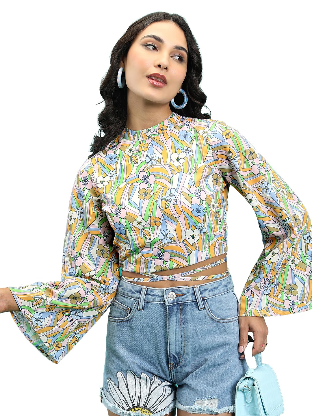 Tokyo Talkies Women's Regular Fit Tops by Prixsa.com