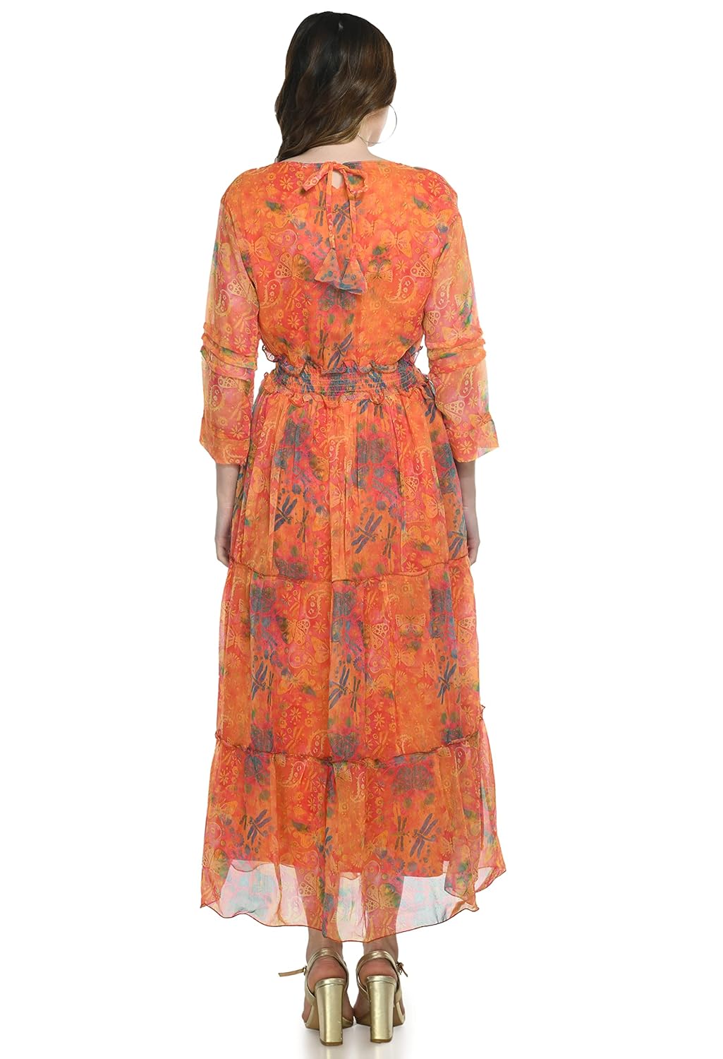 YOGYATA Women's Maxi A-Line Dress by Prixsa.com - Image 4