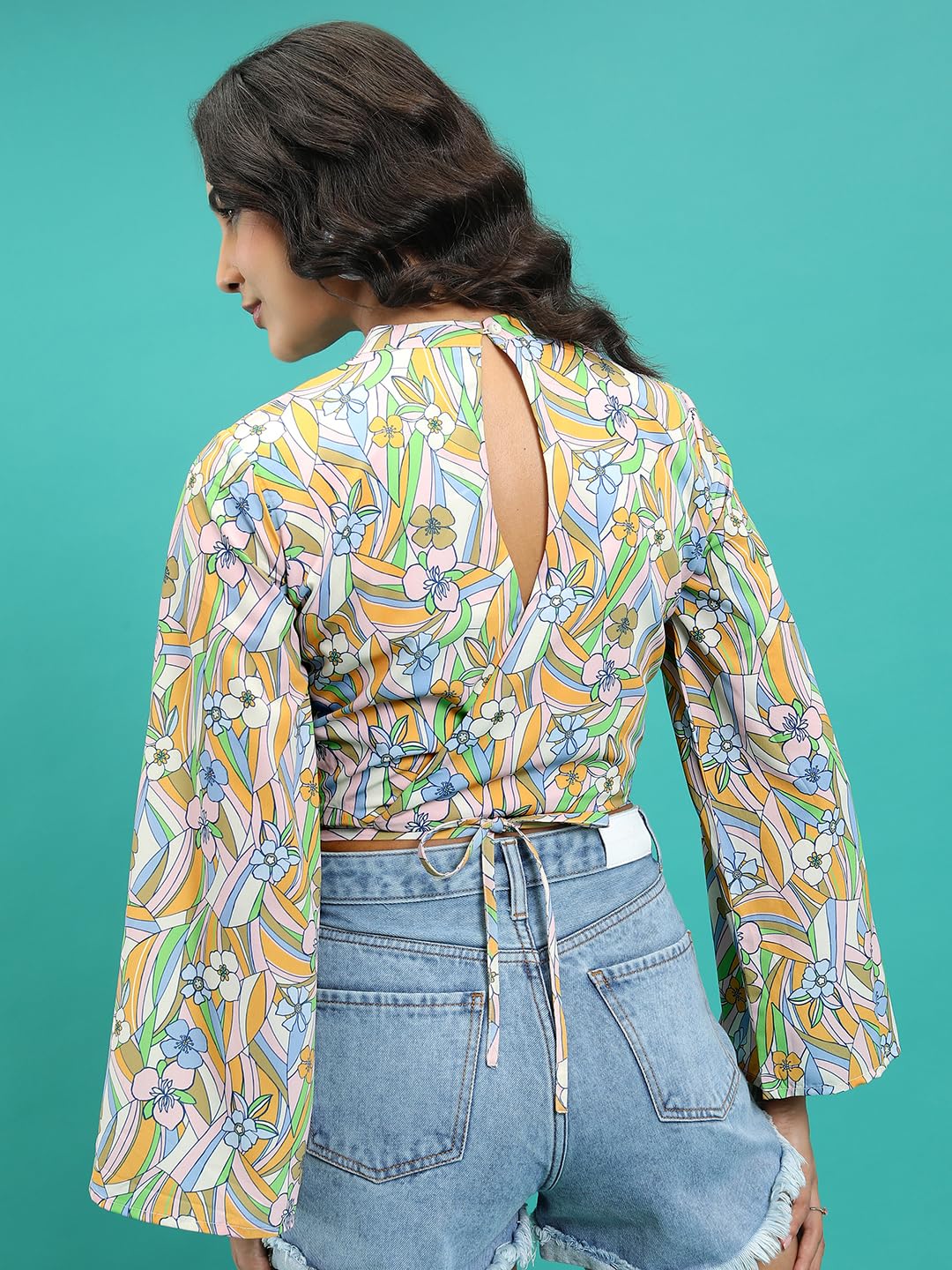 Tokyo Talkies Women's Regular Fit Tops by Prixsa.com - Image 3