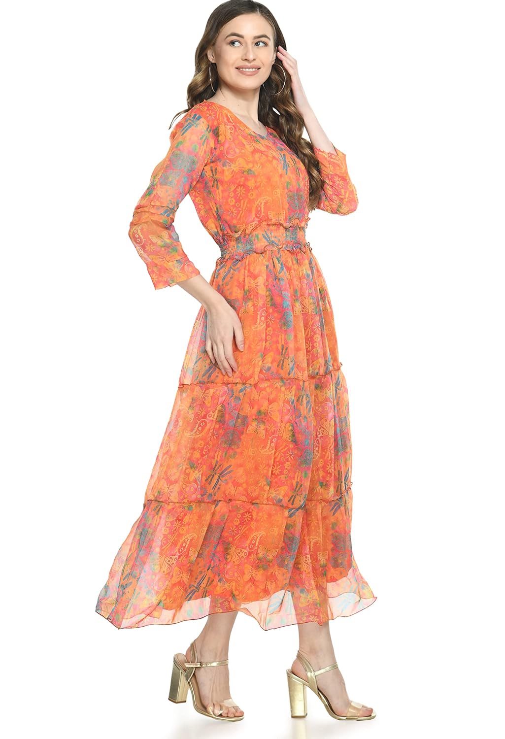 YOGYATA Women's Maxi A-Line Dress by Prixsa.com - Image 2