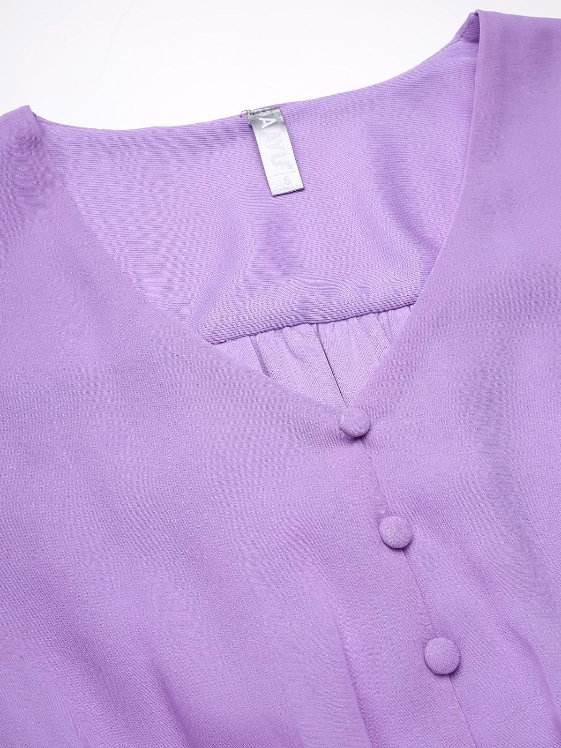 AAYU Solid FIT & Flare Dress for Women & Girl by Prixsa.com - Image 6