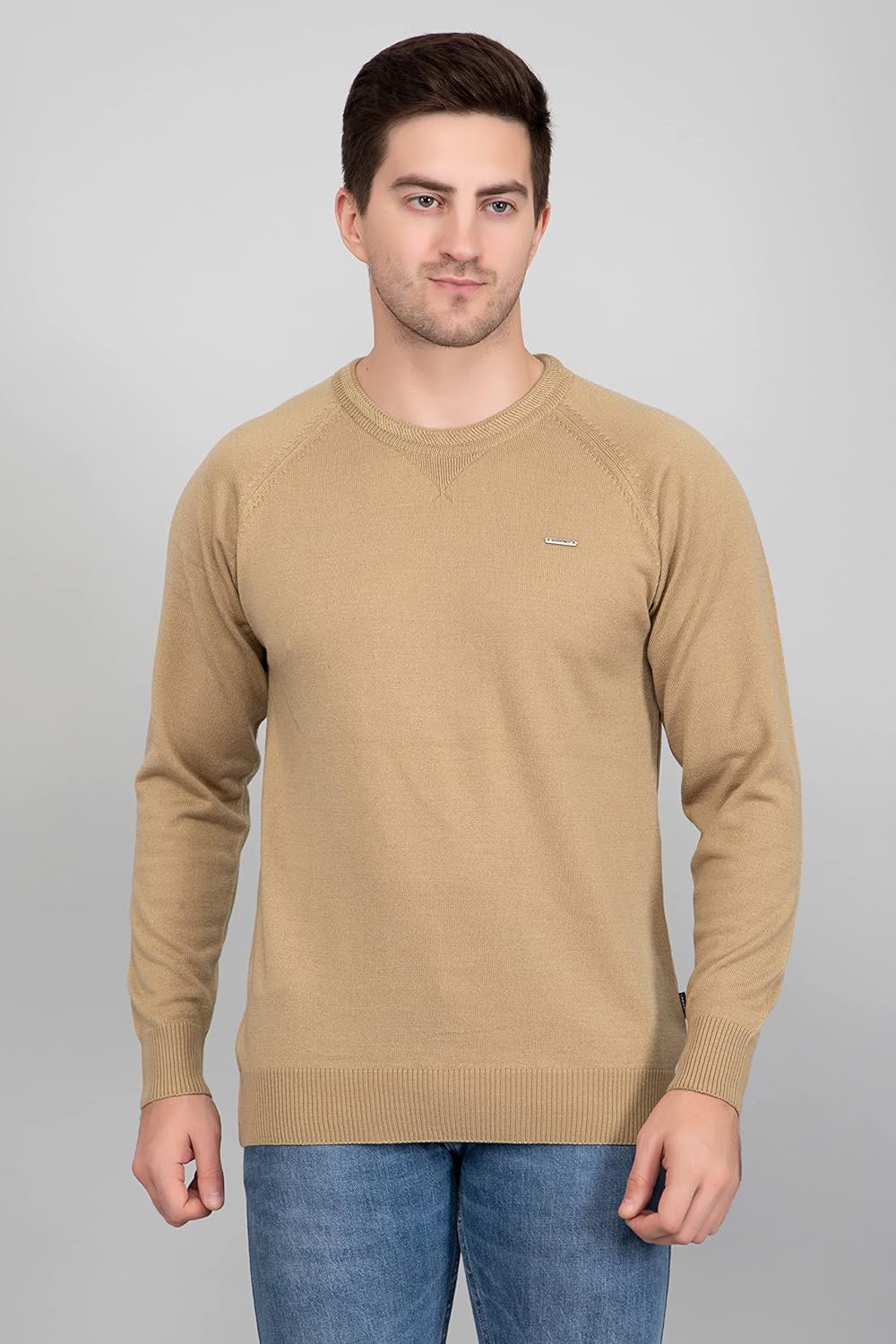 GODFREY Round Neck Woolen Sweaters for Men by Prixsa.com - Image 5