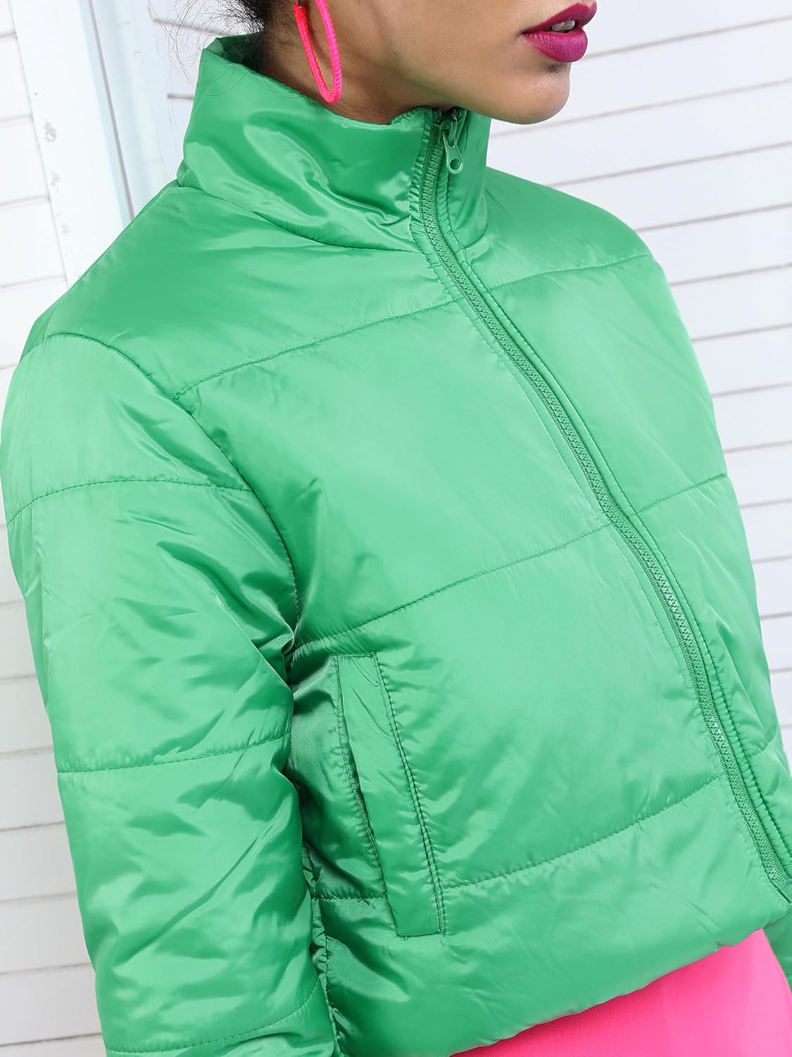 KETCH Polyester Women's Full Sleeve Regular Fit Jacket KHJK000050 by Prixsa.com - Image 3