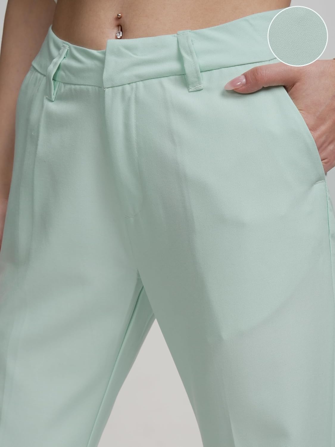 Tokyo Talkies Women's Straight Pants by Prixsa.com - Image 8