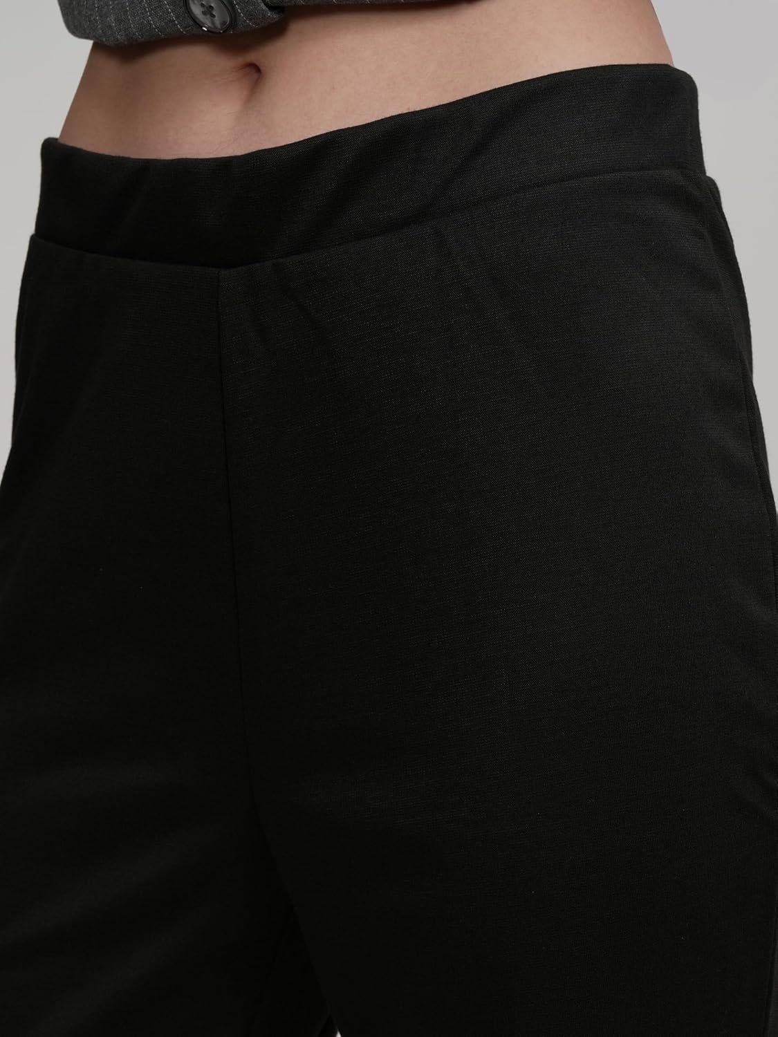Tokyo Talkies Women's Slim Fit Bootcut Trousers | Stretchable Trousers | Casual Trousers | Mid-Rise by Prixsa.com - Image 8