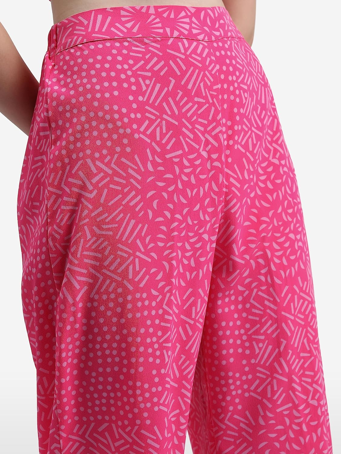 KETCH Polyester Women's Regular Fit Printed Short Sleeve Co-Ord Set by Prixsa.com - Image 4