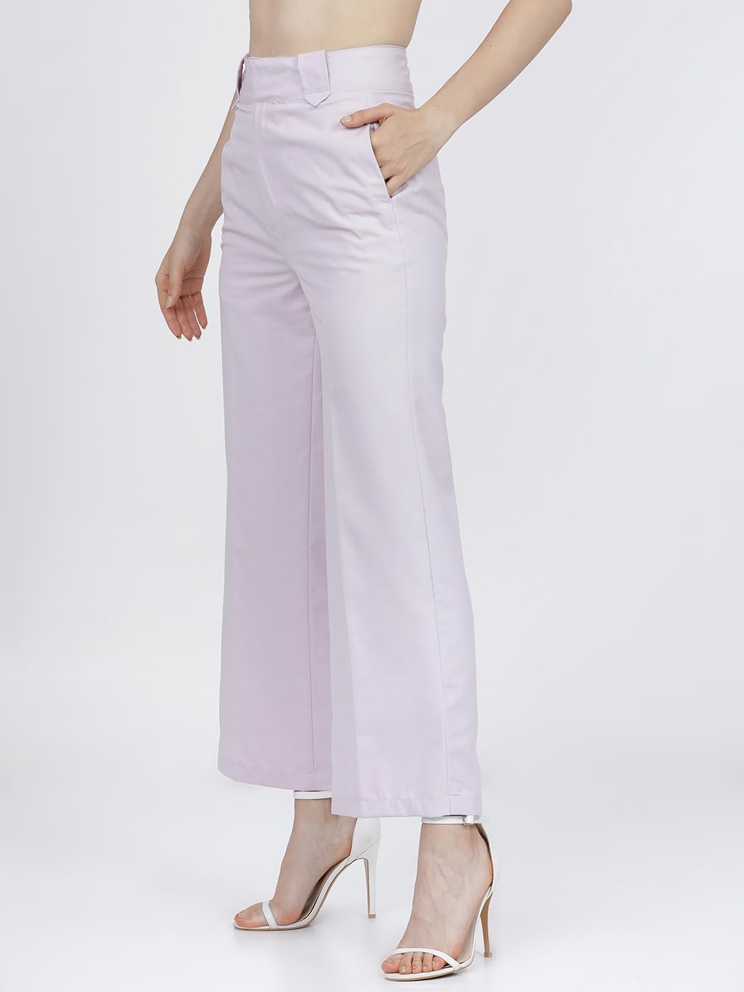 Tokyo Talkies Women's Flared Casual Pants by Prixsa.com - Image 2