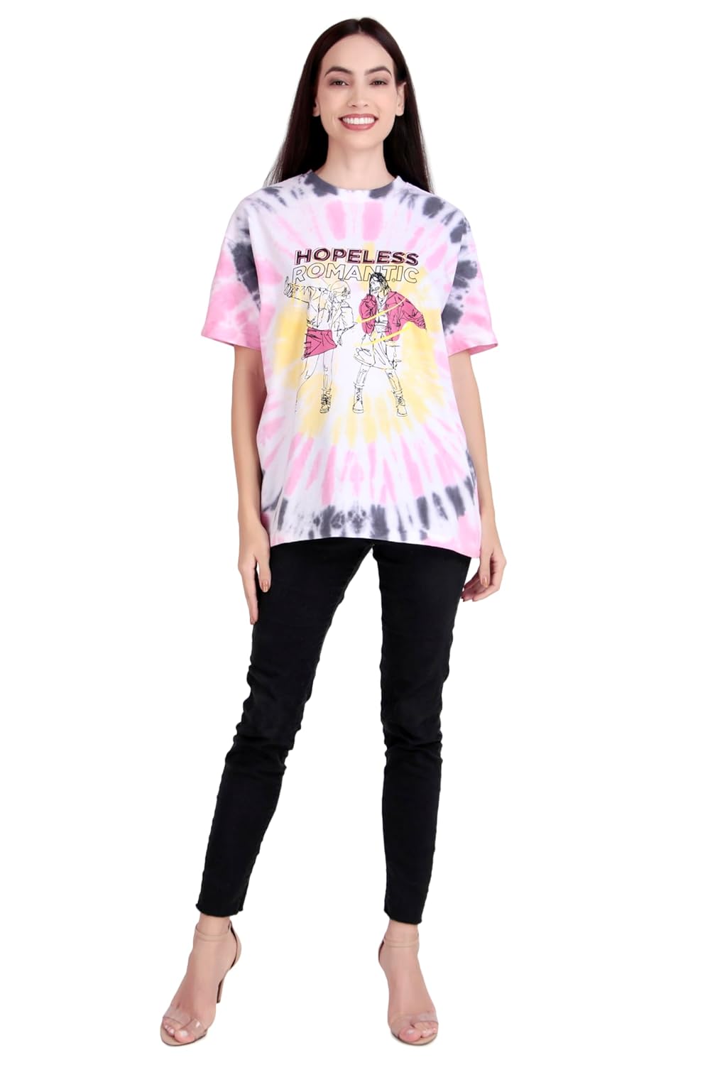 Stories.Label Oversized Cotton T-Shirts for Women in Loose Fit, Drop Shoulder Baggy Tops Tshirt for Girls (S-3XL) by Prixsa.com - Image 5