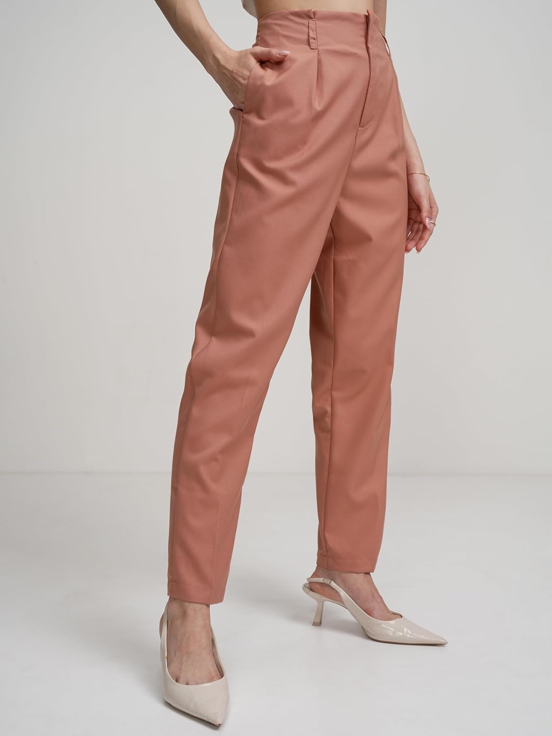 Tokyo Talkies Women's Tapered Pants by Prixsa.com - Image 4