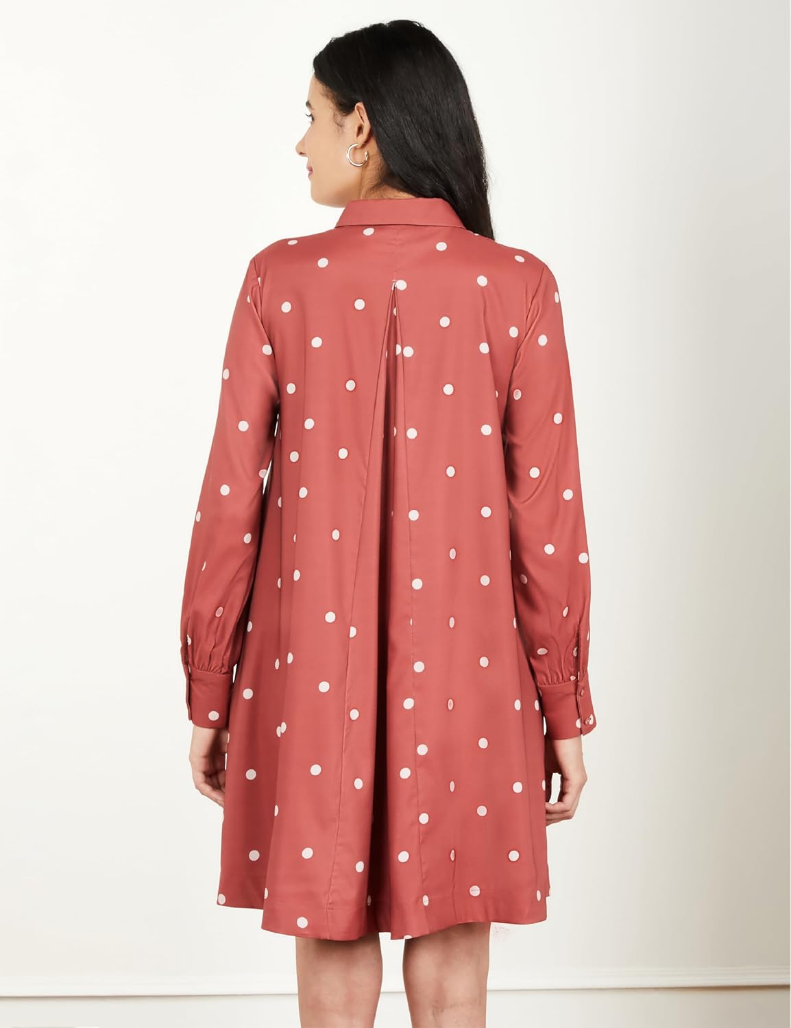 Symbol Premium Women's A Line Flared Dress (Knee Length | Desk-to-Dinner) by Prixsa.com - Image 2