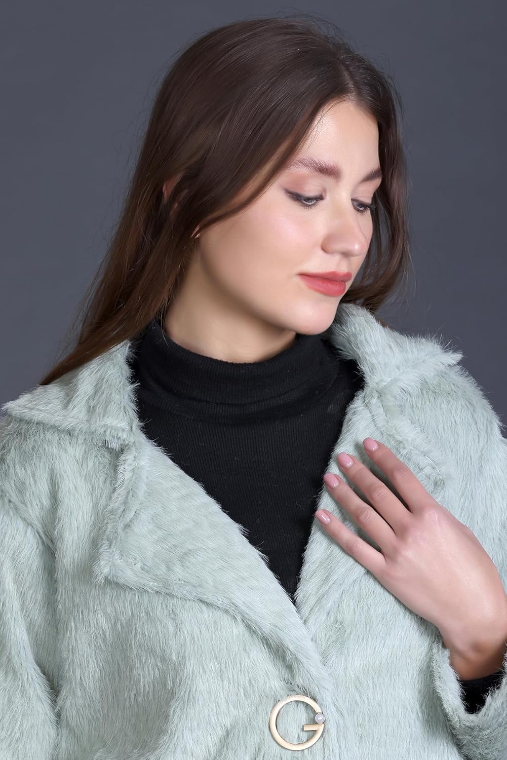 GODFREY Fur Coat for Women Winter Wear by Prixsa.com - Image 2