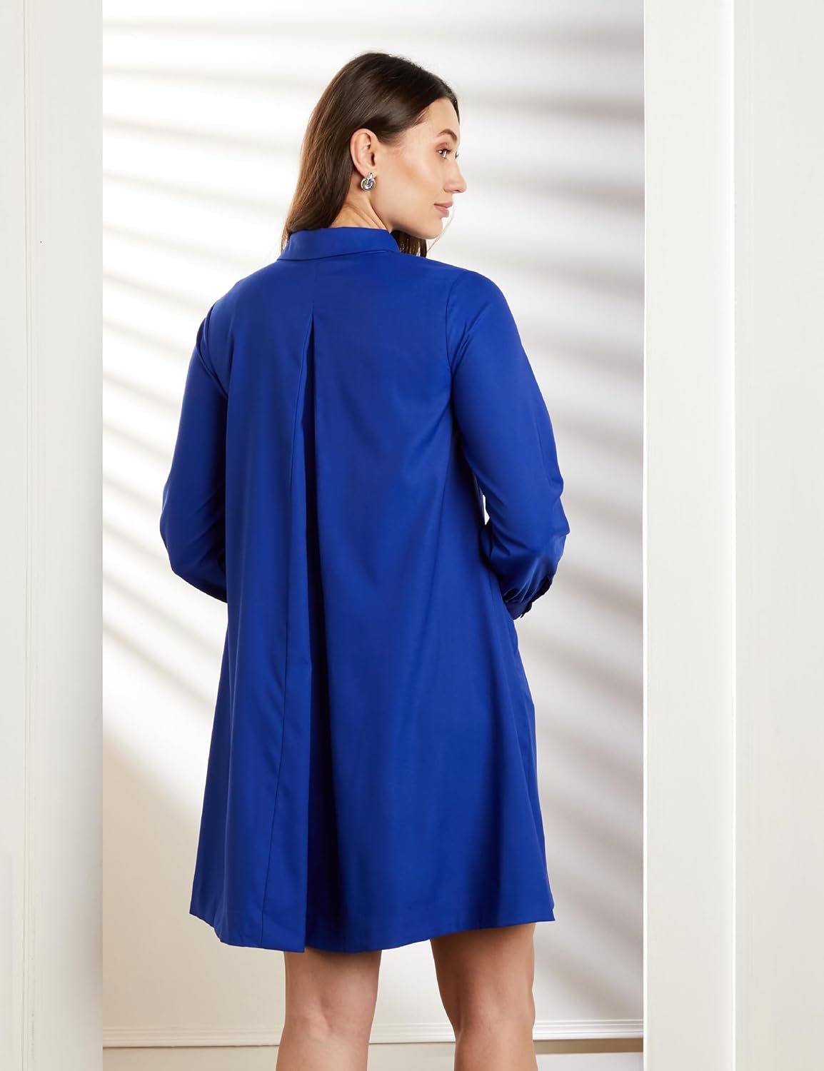 Symbol Premium Women's A Line Flared Dress (Knee Length | Desk-to-Dinner) by Prixsa.com - Image 2