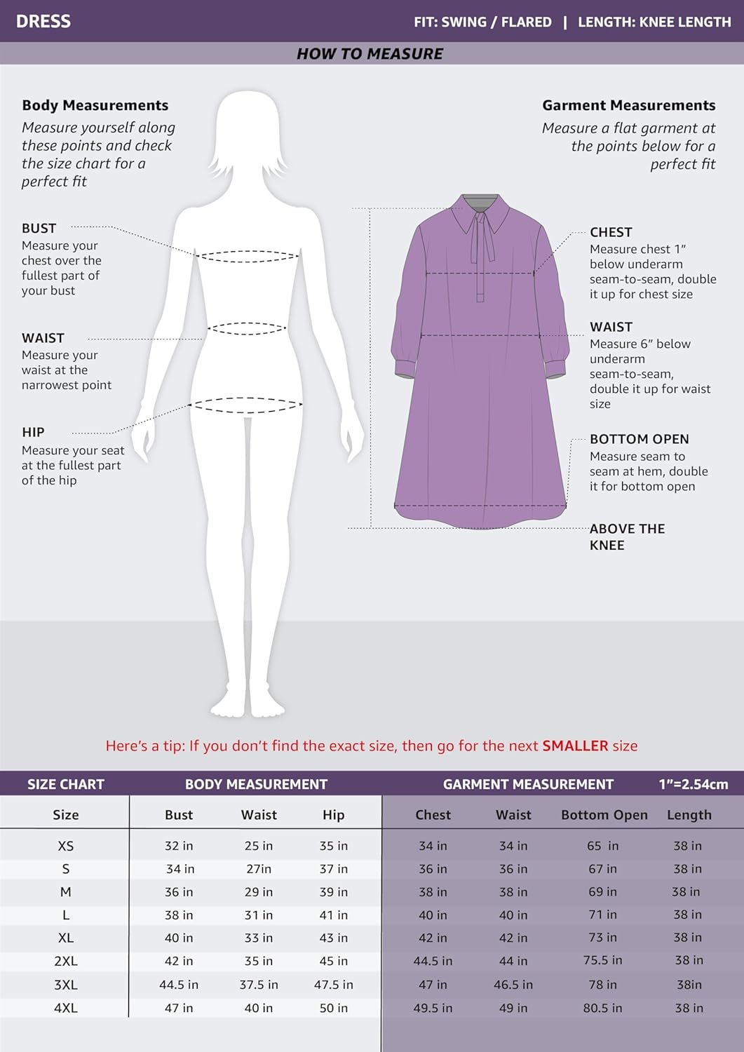 Symbol Premium Women's A Line Flared Dress (Knee Length | Desk-to-Dinner) by Prixsa.com - Image 6