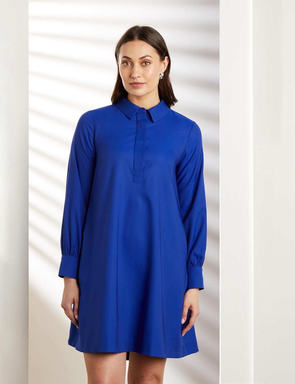 Symbol Premium Women's A Line Flared Dress (Knee Length | Desk-to-Dinner) by Prixsa.com - Image 7