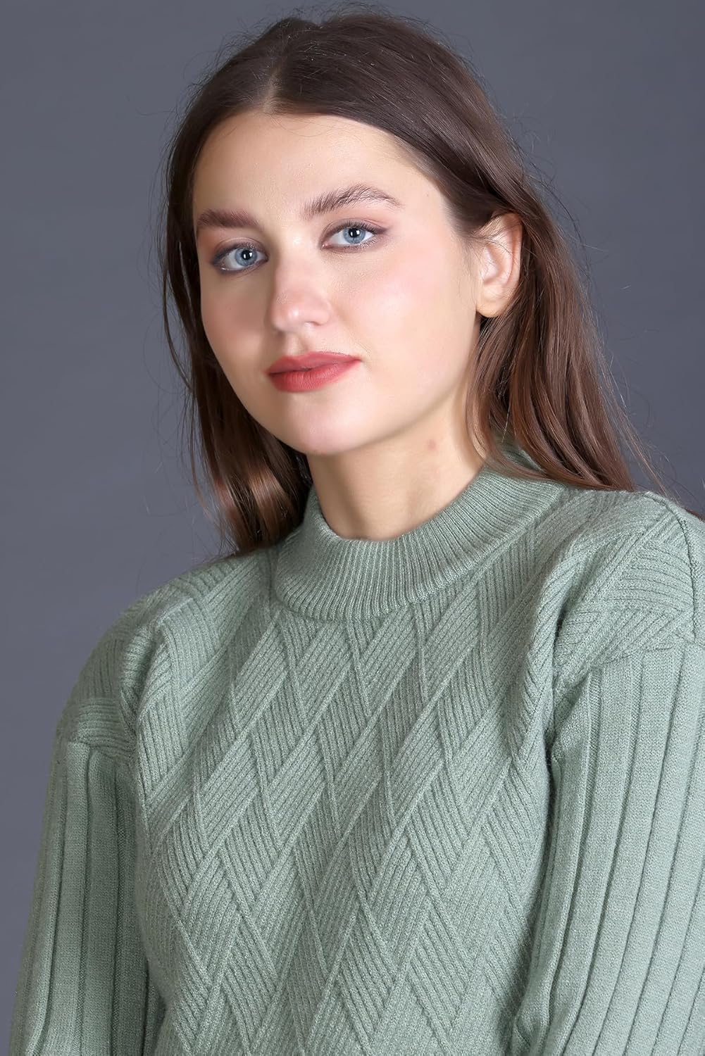 GODFREY Woolen Turtle Neck Full Sleeve Womens Sweater by Prixsa.com - Image 2