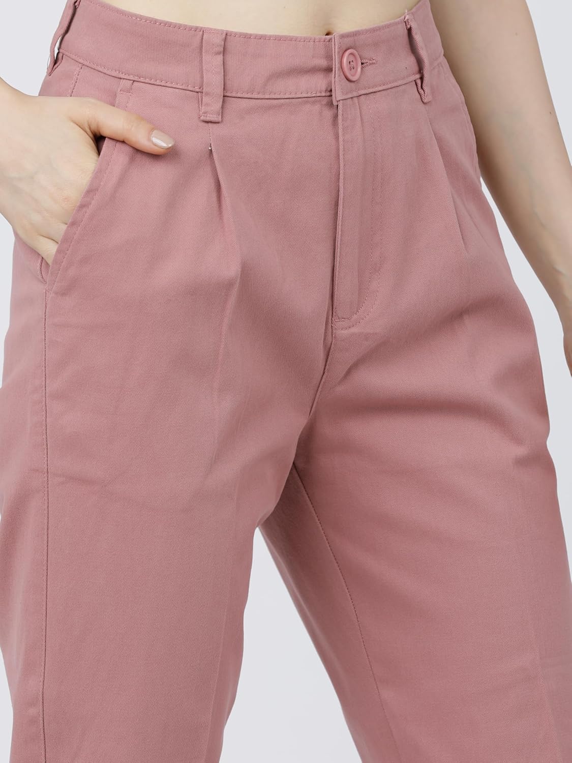 Tokyo Talkies Women's Tapered Casual Pants by Prixsa.com - Image 6